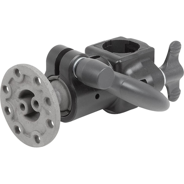 Monitor Bracket Compact, Thermoplastic, Comp:Aluminum